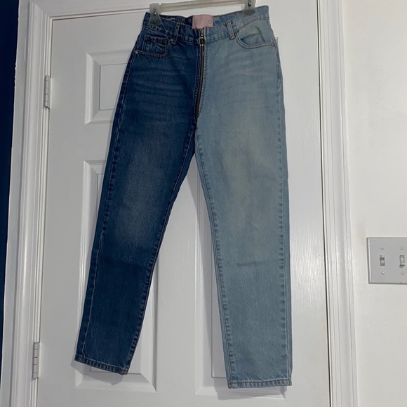 Revice Denim Two Toned High Waisted Jeans - Picture 3 of 4